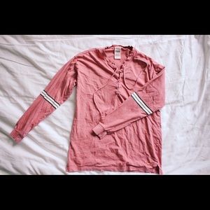 Pink Victoria’s Secret faded pink long sleeve